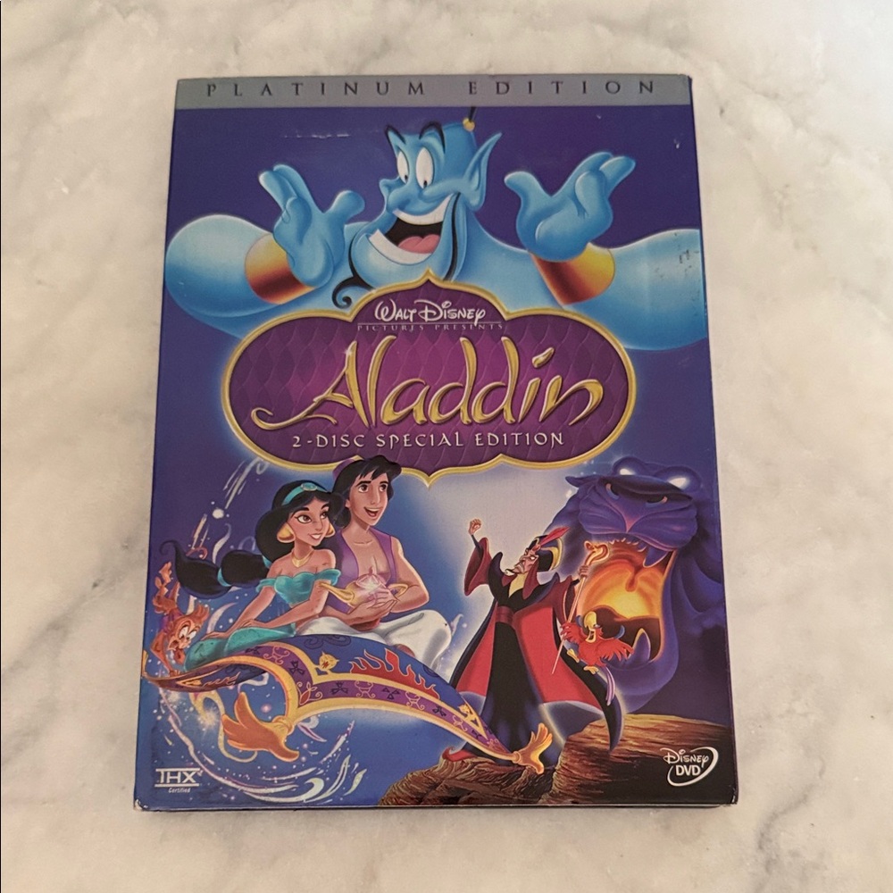 Disney Aladdin 2-Disc Special Edition in Blue and Purple